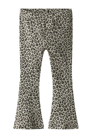 flared legging beige