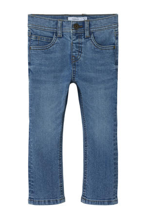 slim fit jeans medium blue denim