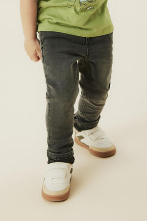 slim fit jeans antraciet