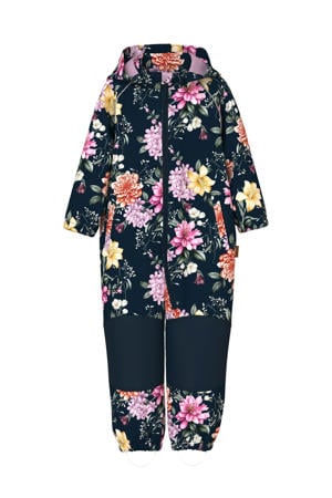 softshell buitenspeelpak NMFALFA donkerblauw