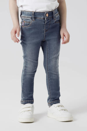 skinny jeans dark blue denim