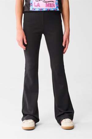 flared flared broek grijs