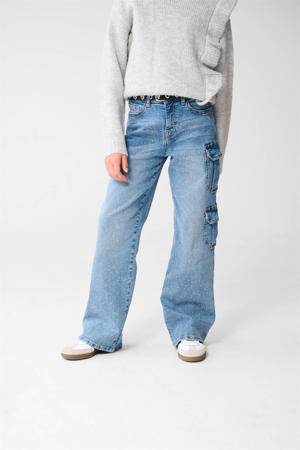 straight leg jeans blauw