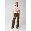 Shoeby wide leg casual broek bruin
