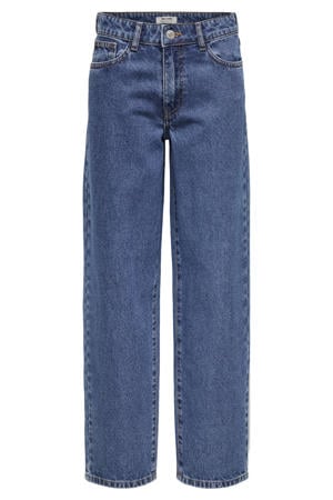 loose fit jeans medium blue denim