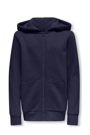 sweatvest donkerblauw