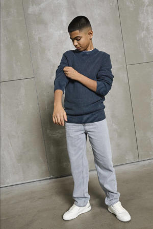 loose fit jeans grey denim