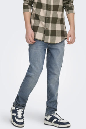 slimfit jeans blue grey denim
