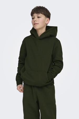 hoodie  donkergroen