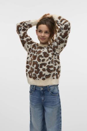 trui beige gebreid