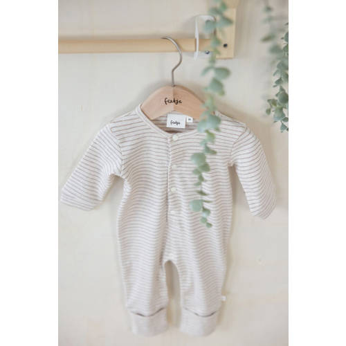 Feetje boxpak The magic is in you taupe/bruin Jongens/Meisjes Katoen Ronde hals