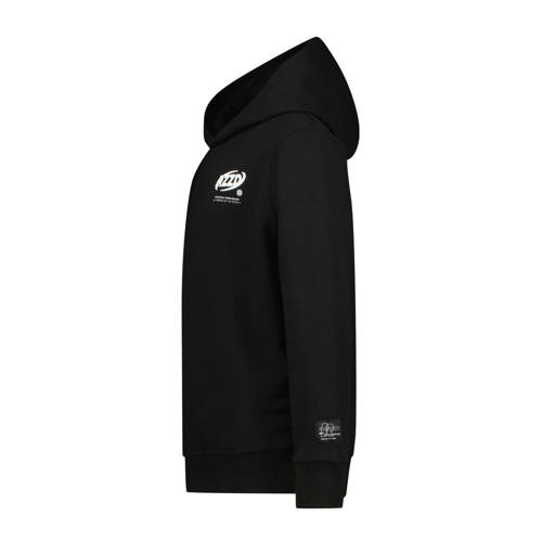 Raizzed hoodie zwart Sweater Jongens Stretchkatoen Capuchon Printopdruk
