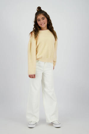 gebreide trui beige