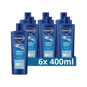 Hair & Body shampoo en showergel - 6 x 400 ml