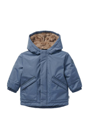 winterjas blauw