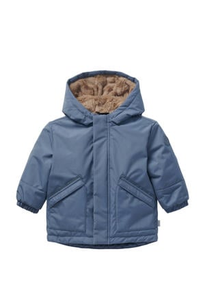 winterjas blauw