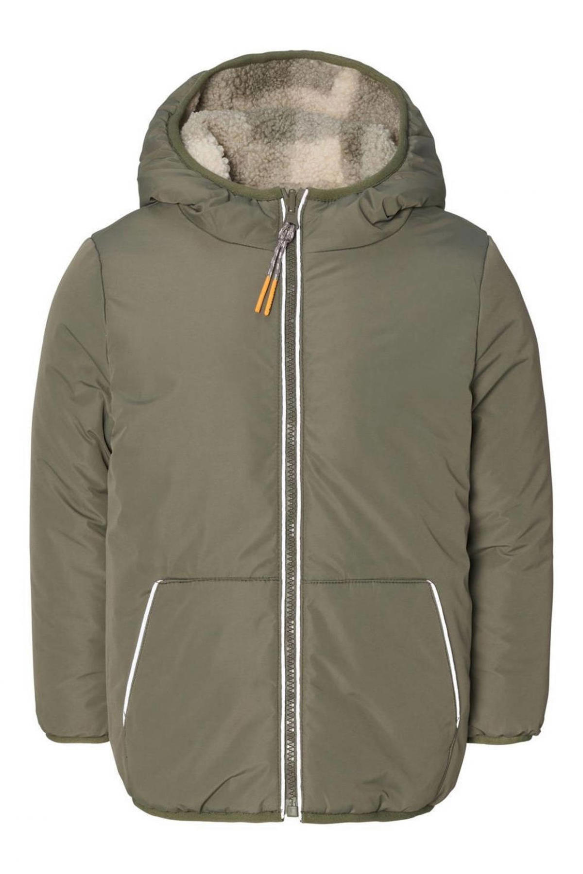 Noppies NISKO - REVERSIBLE - Winterjas - forged iron