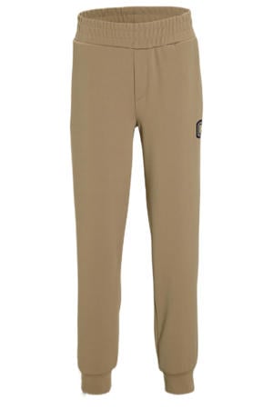 joggingbroek met logo Cole beige