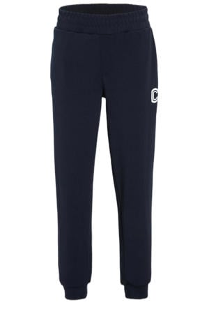 joggingbroek met logo Cole donkerblauw