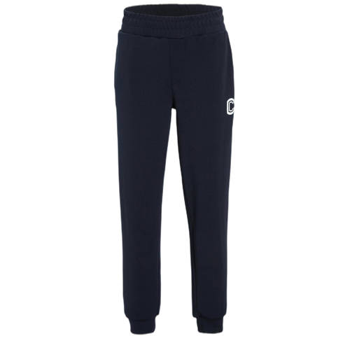 Coolcat joggingbroek met logo Cole donkerblauw Jongens Katoen Logo