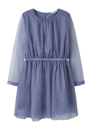 korte jurk blauw