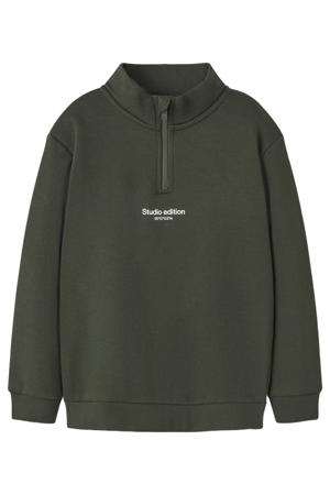 sweater donkergroen