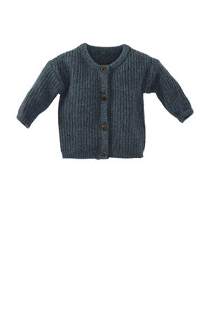 gebreid vest Mert grijs