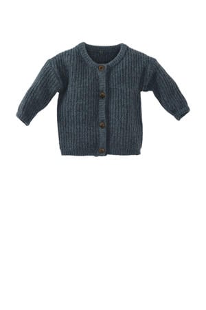 gebreid vest Mert grijs