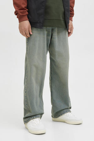 baggy  waist baggy jeans medium blue denim