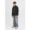JACK & JONES JUNIOR softshell jas zwart