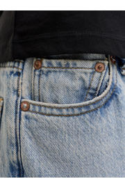 thumbnail: JACK & JONES JUNIOR high waist wide leg jeans light blue denim