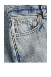 thumbnail: JACK & JONES JUNIOR high waist wide leg jeans light blue denim