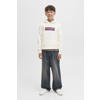 JACK & JONES JUNIOR hoodie wit