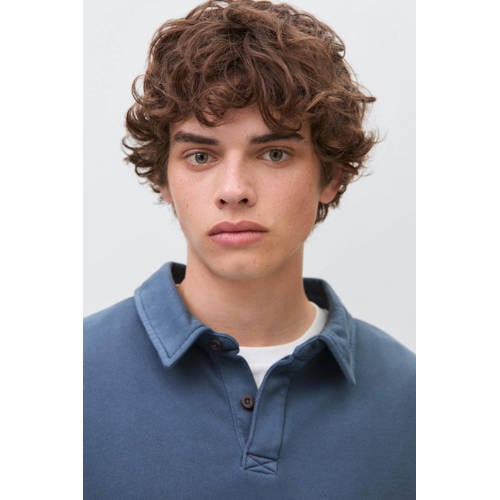 MANGO TEEN sweater blauw Effen