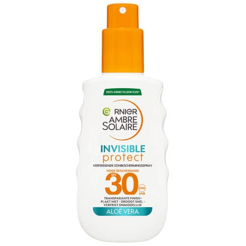 Garnier Ambre Solaire Invisible Protect Transparente Zonnespray SPF 30 - 150ml Zonnebrand