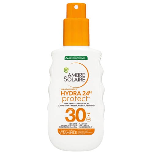 Garnier Ambre Solaire Hydra 24h Protect Hydraterende Milk spray SPF 30 - 150ml Zonnebrand afbeelding