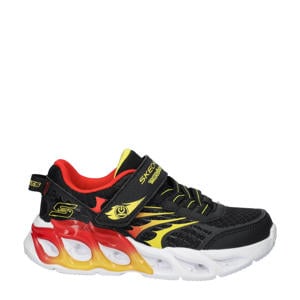 sneakers met lichtjes zwart/rood