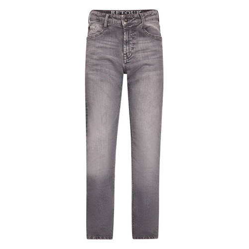 Retour Jeans straight leg jeans grey denim Grijs Effen - maat 104 afbeelding