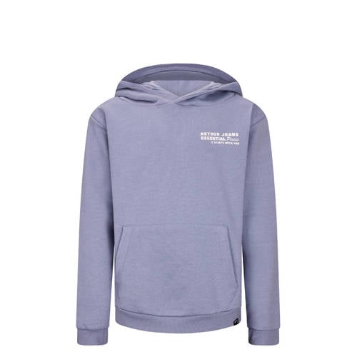 Retour Jeans hoodie lichtblauw Sweater Effen - maat 134/140 afbeelding