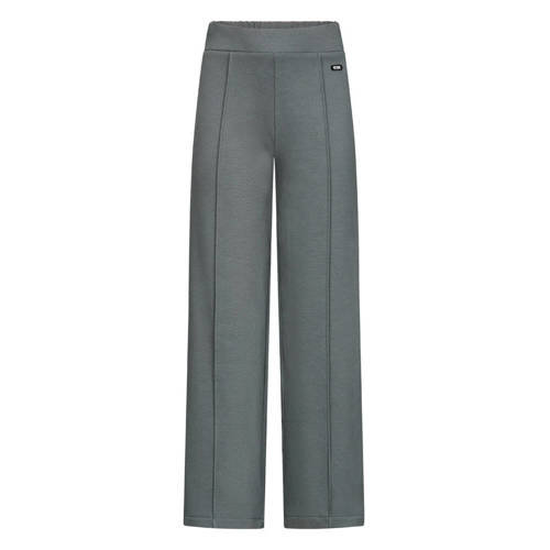 Retour Jeans wide leg casual broek grijs Meisjes Stretchkatoen Effen