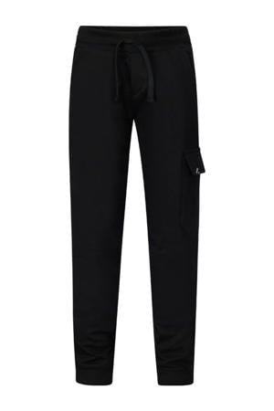 straight casual broek zwart