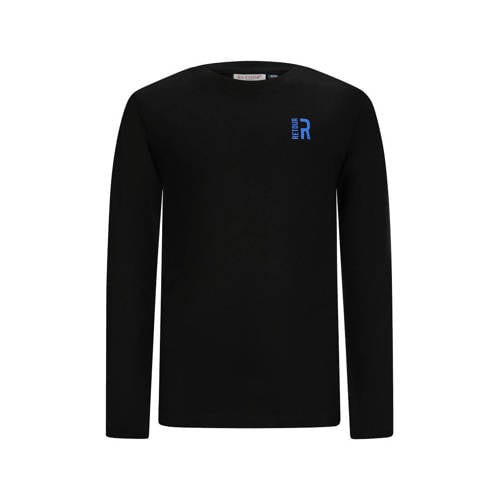 Retour Jeans longsleeve zwart Jongens Stretchkatoen Ronde hals Effen - maat 170/176 afbeelding