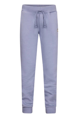 straight joggingbroek lichtblauw