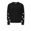 KIDS ONLY GIRL sweater met hartjes zwart