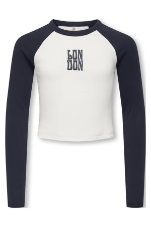 longsleeve donkerblauw
