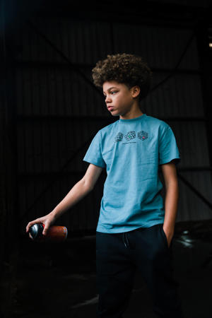 T-shirt blauw