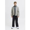 JACK & JONES JUNIOR coltrui grijsblauw