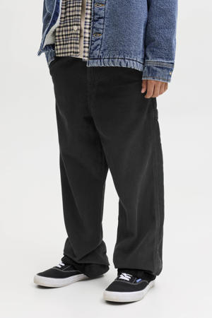 corduroy casual broek zwart