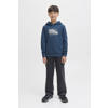 JACK & JONES JUNIOR hoodie blauw