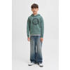 JACK & JONES JUNIOR hoodie groen